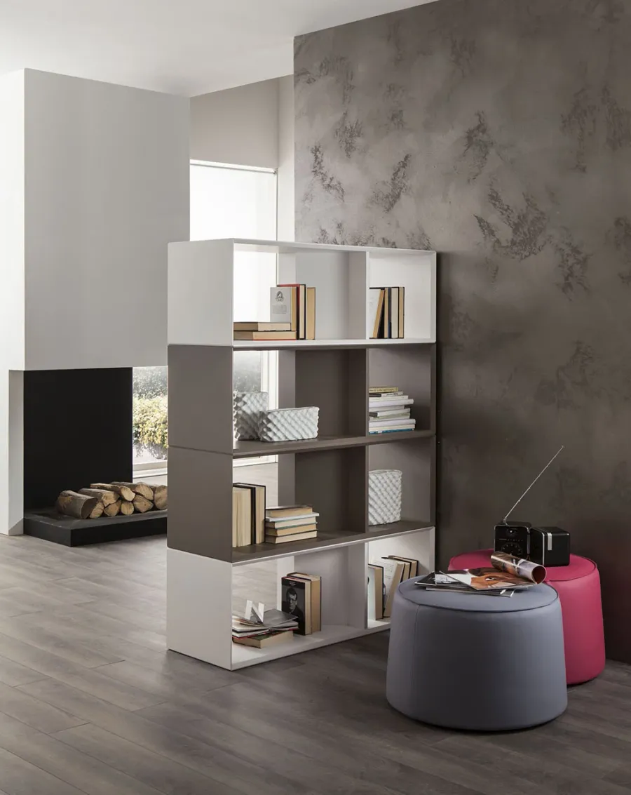 obrazek 1 Stylowy nowoczesny regał z Włoch do salonu – La Primavera