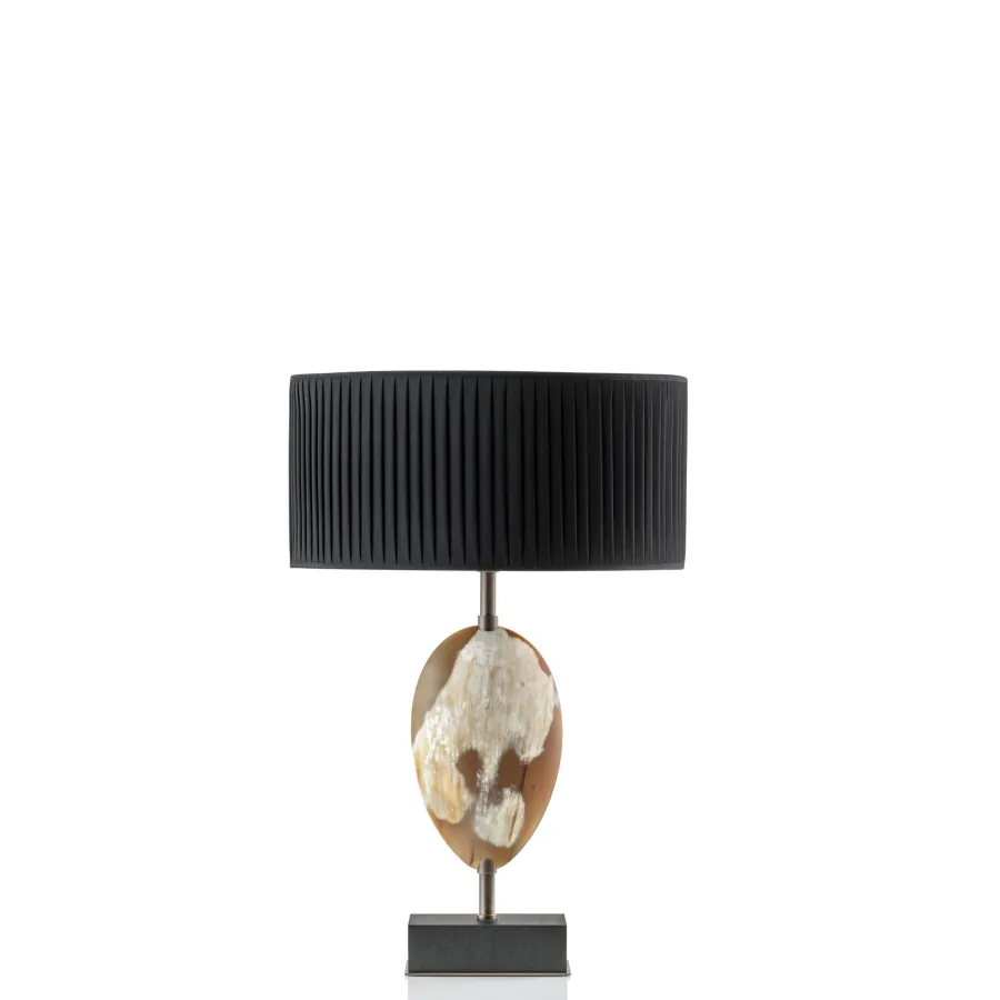 obrazek 1 Elegancka lampa stołowa z najwyższej jakości materiałów – Arcahorn