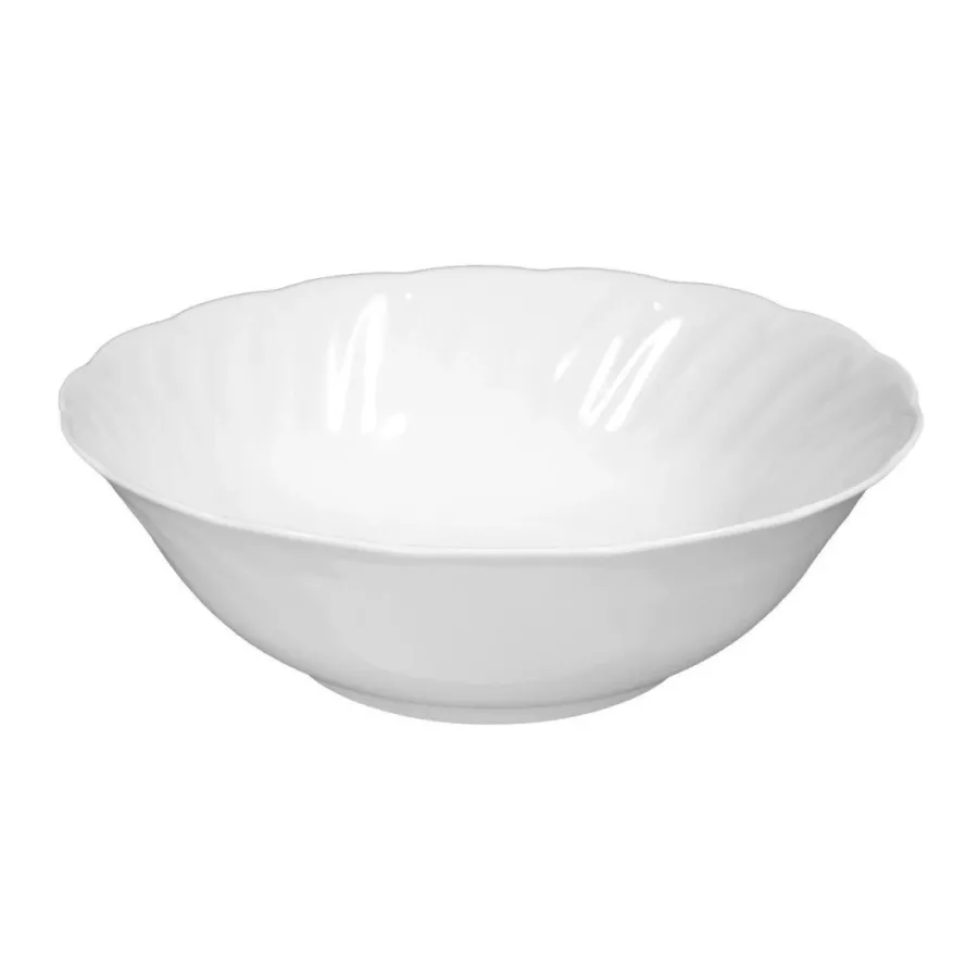 obrazek 1 Piękna biała porcelanowa duża miska 23 cm o klasycznym kształcie - Seltmann Weiden