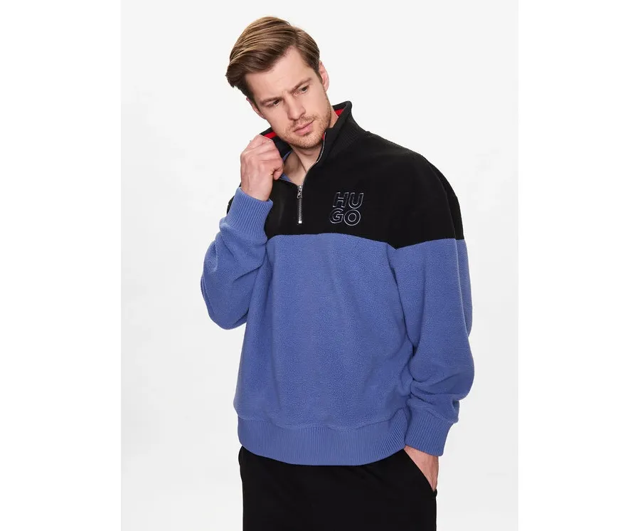 obrazek 1 Hugo Polar Dorpion 50482858 Niebieski Relaxed Fit HUGO