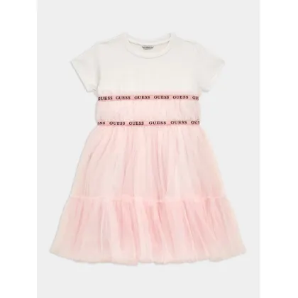 Zdjęcie Guess Sukienka elegancka J4RK26 K6YW0 Różowy Regular Fit