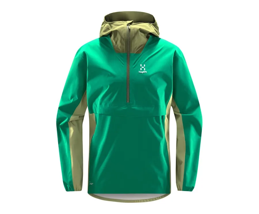 obrazek 1 Haglöfs Kurtka przeciwdeszczowa Sparv 606133 Zielony Active Fit