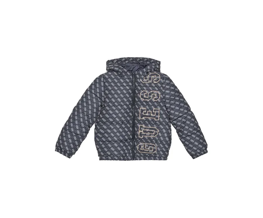 obrazek 1 Guess Kurtka zimowa L5YL05 WHE60 Granatowy Regular Fit