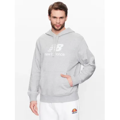 Zdjęcie New Balance Bluza MT31537 Szary Relaxed Fit