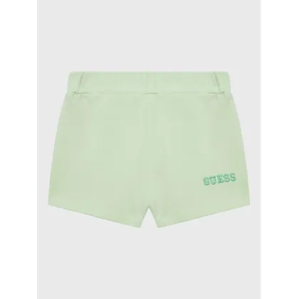 Zdjęcie Guess Szorty materiałowe K3GD11 KA6R3 Zielony Regular Fit