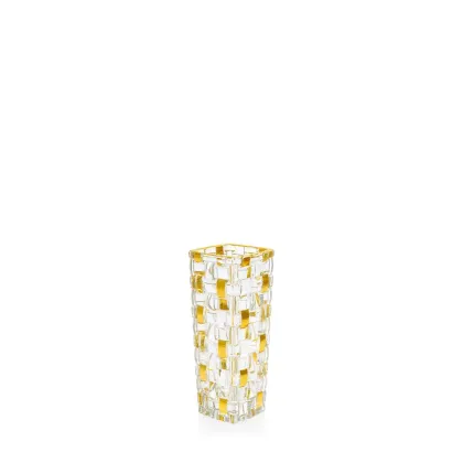 Zdjęcie Elegancki wazon wykonany ze szkła kryształowego (16 cm)