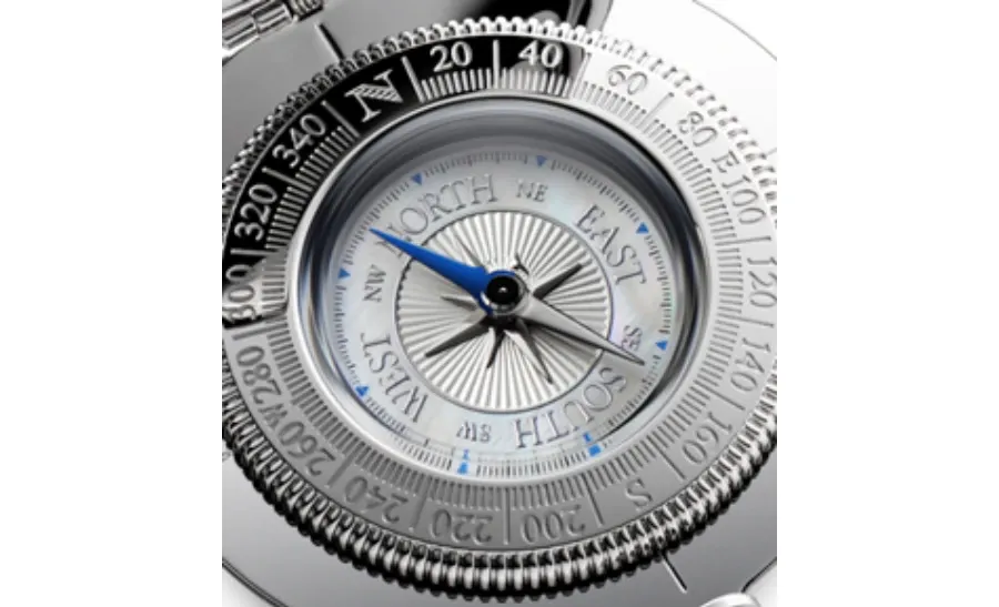 obrazek 3 Stylowy kompas VOYAGER COMPASS White Mother of Pearl - Dalvey