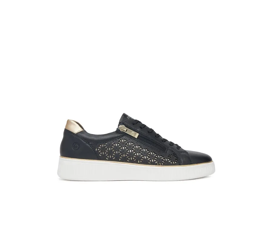 obrazek 1 Remonte Sneakersy D2E03-03 Czarny