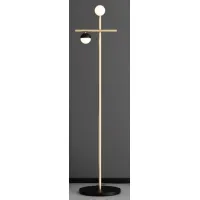 Zdjęcie Włoska stylowa lampa podłogowa o nowoczesnym designie - Il Paralume Marina