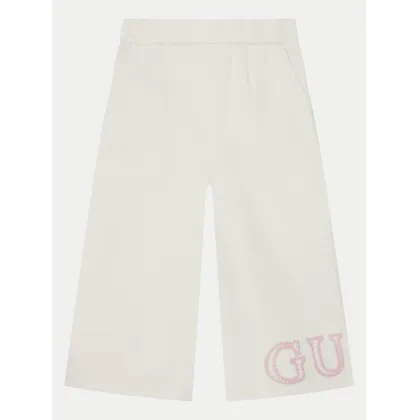 Zdjęcie Guess Spodnie dresowe K5RQ11 KA6R4 Écru Regular Fit