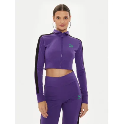 Zdjęcie Puma Bluza DUA LIPA 536628 Fioletowy Slim Fit
