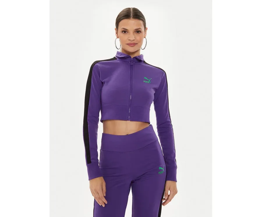 obrazek 1 Puma Bluza DUA LIPA 536628 Fioletowy Slim Fit