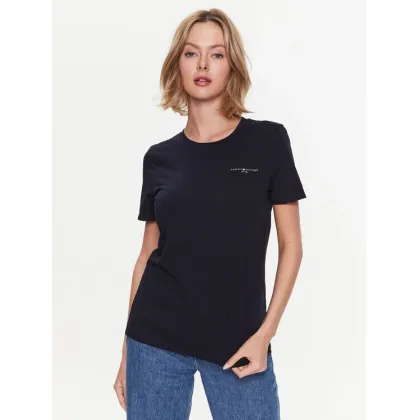 Zdjęcie Tommy Hilfiger T-Shirt 1985 WW0WW37877 Granatowy Regular Fit