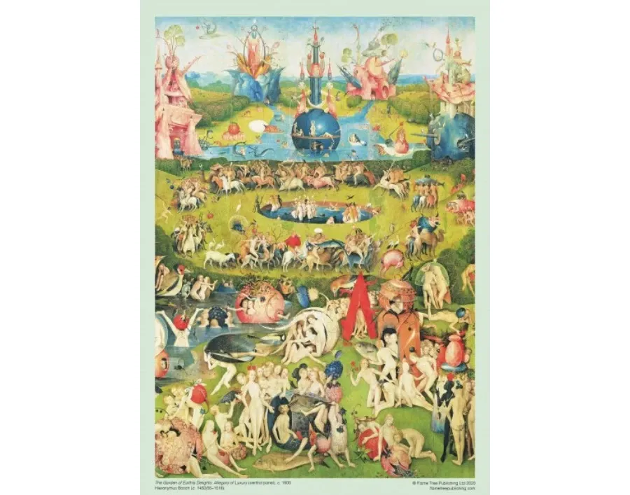 obrazek 3 Puzzle dla dorosłych Hieronymus Bosch: Ogród ziemskich rozkoszy - Flame Tree Publishing