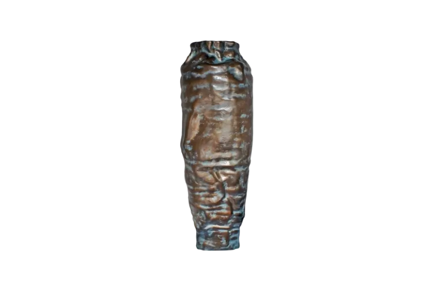 an elaborate vase for the garden