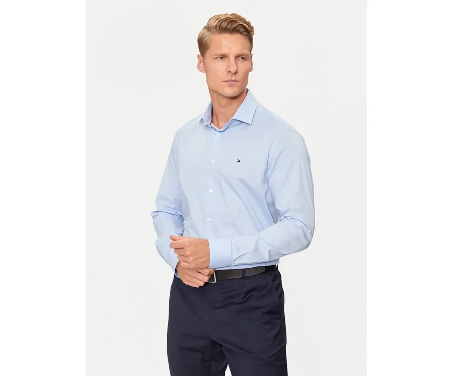obrazek 1 Tommy Hilfiger Koszula MW0MW38347 Błękitny Slim Fit