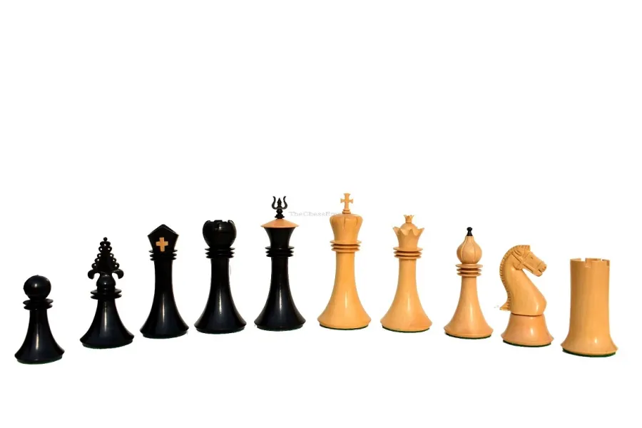 obrazek 1 Figury arcybiskupa, kanclerza, królowej Amazonki i błazna do gry w szachy Capablanca - The Chess Empire