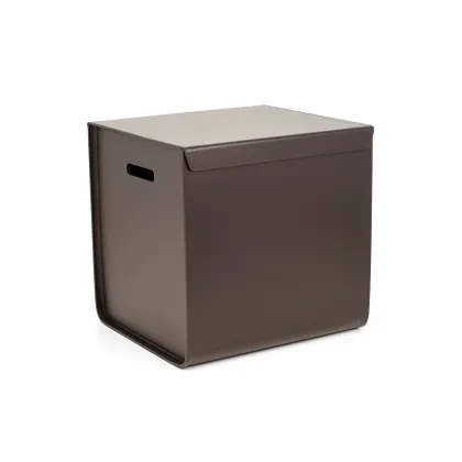 Zdjęcie luksusowe skórzane pudełko