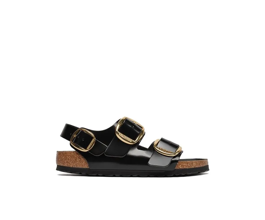 obrazek 1 Birkenstock Sandały Milano Big Buckle 1024211 Czarny