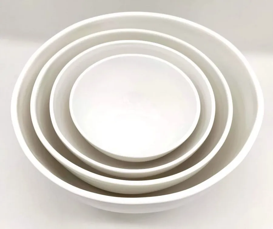 obrazek 2 Ceramiczne miseczki do sałatek w różnych rozmiarach