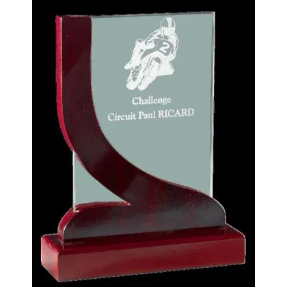 Picture Glass sports competition trophy – Erre Emme
