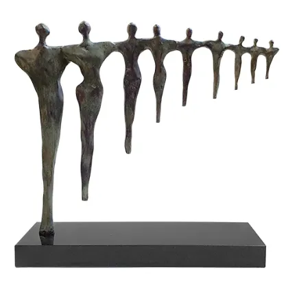 Zdjęcie Fantastyczna statuetka z brązu