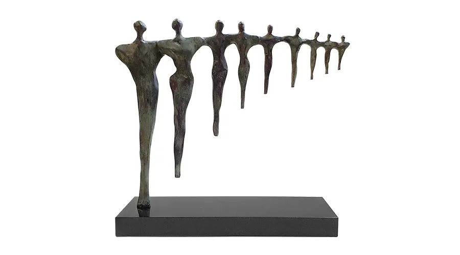 obrazek 1 Fantastyczna statuetka z brązu