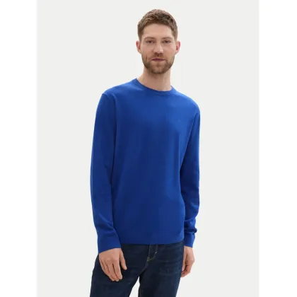 Zdjęcie Tom Tailor Sweter 1039810 Niebieski Regular Fit
