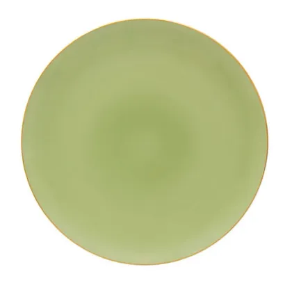 Zdjęcie Stylowy talerz porcelanowy 27 cm Peac Matcha