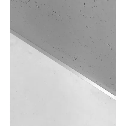 Zdjęcie 200 x 1,6 x 0,1 cm Minileiste - (srebrny) - Minimalistyczna listwa przypodłogowa - AL16X2-01