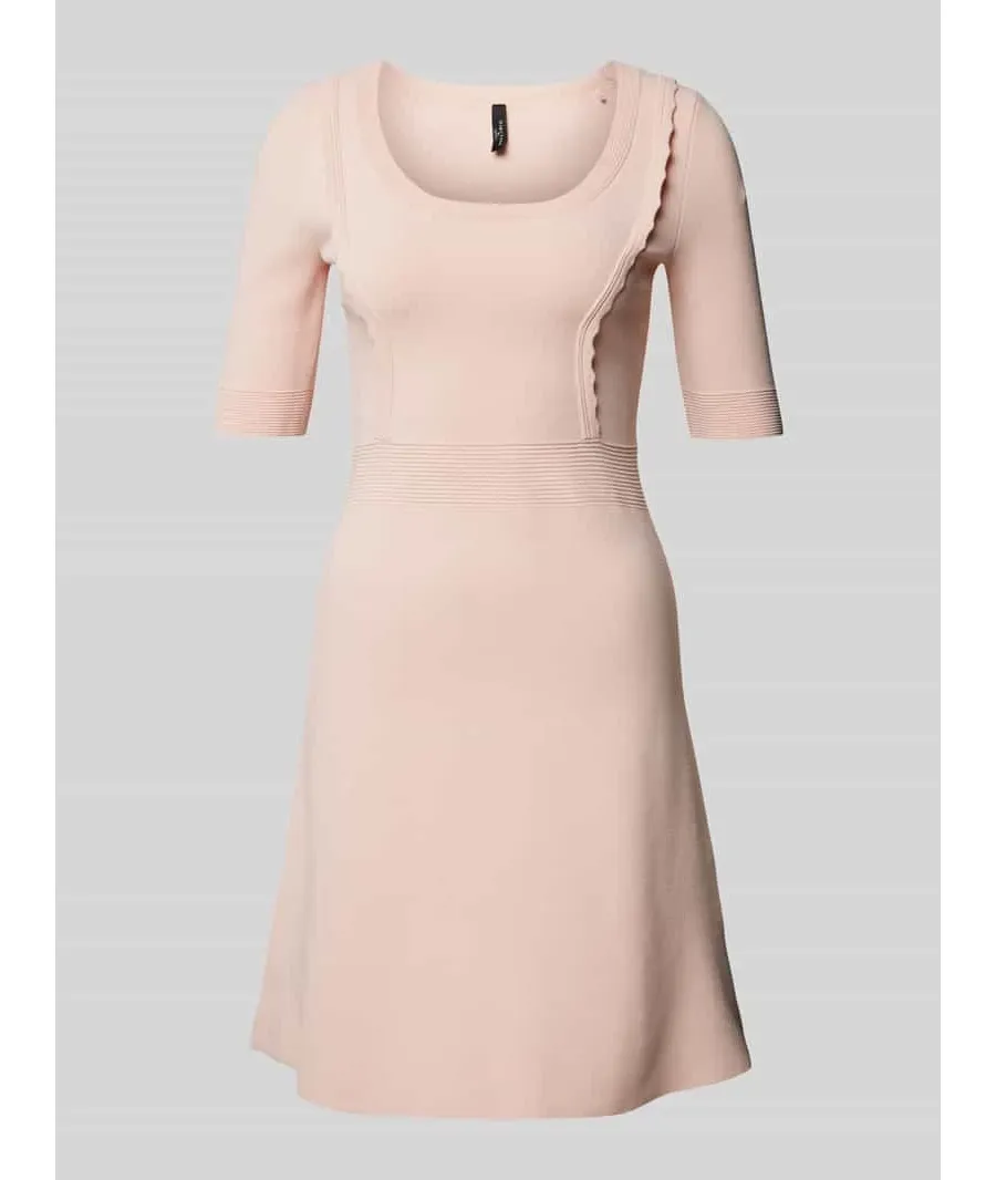 obrazek 1 Sukienka mini w jednolitym kolorze model ‘DIANA’