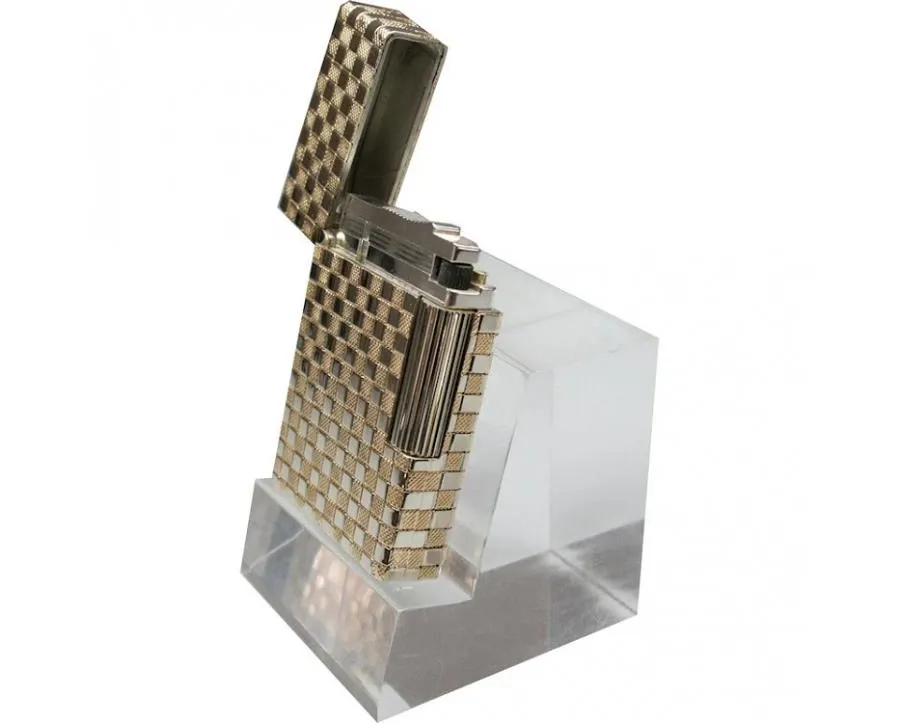 picture 2 Urso Checkmate 18k Solid Gold Lighter