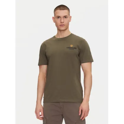 Zdjęcie Timberland T-Shirt TB0A2G8S Zielony Regular Fit