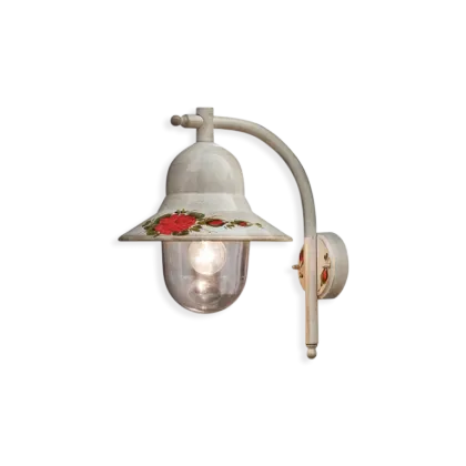 Zdjęcie Włoska zewnętrzna lampa ścienna Imperia w stylu klasycznym