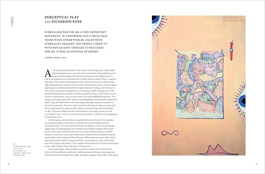obrazek 7 Książka Jasper Johns Obrazki w obrazach 1980–2015 - Thames & Hudson