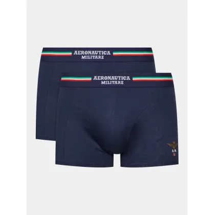 Zdjęcie Aeronautica Militare Komplet 2 par bokserek AM1UBX001 Granatowy