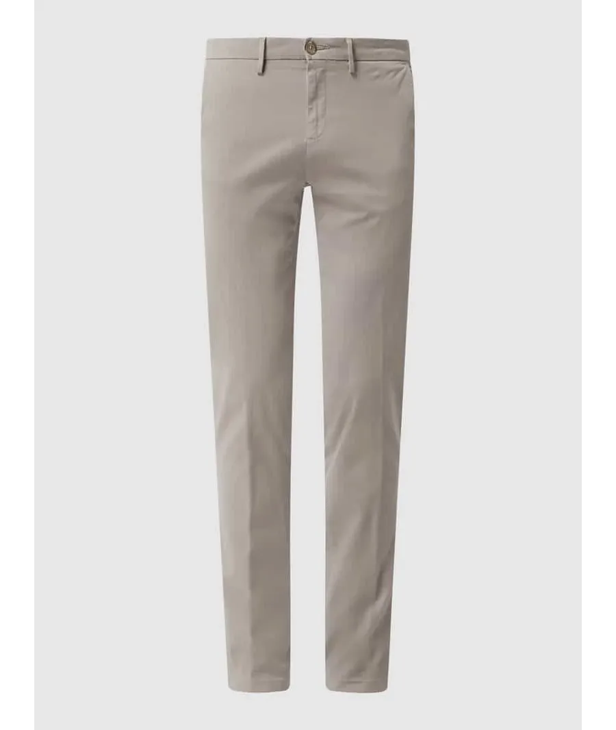 obrazek 1 Chinosy o kroju slim fit z dodatkiem streczu model ‘Jorck’