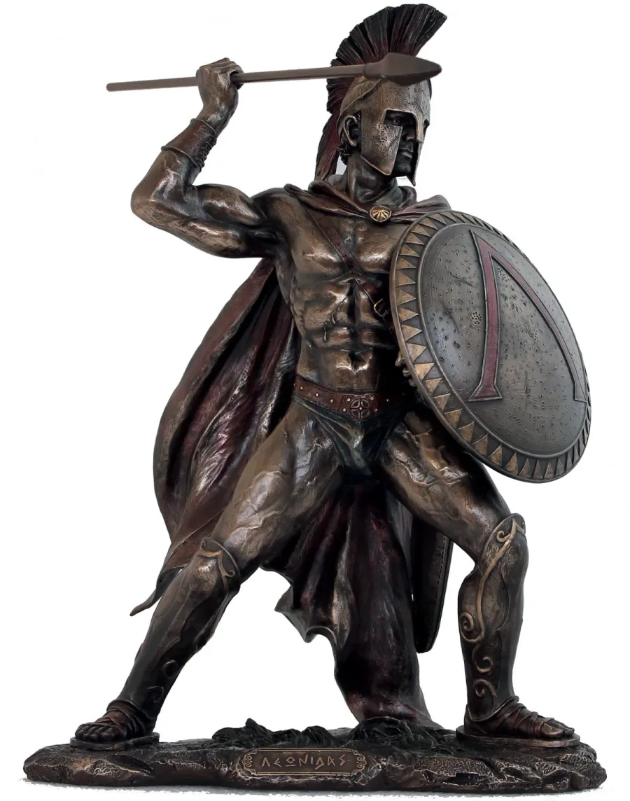 obrazek 1 Solidna figurka Leonidasa - h. 52 cm