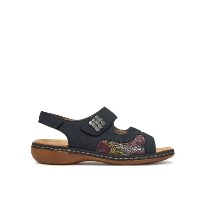 Zdjęcie Rieker Sandały 65989-14 Granatowy