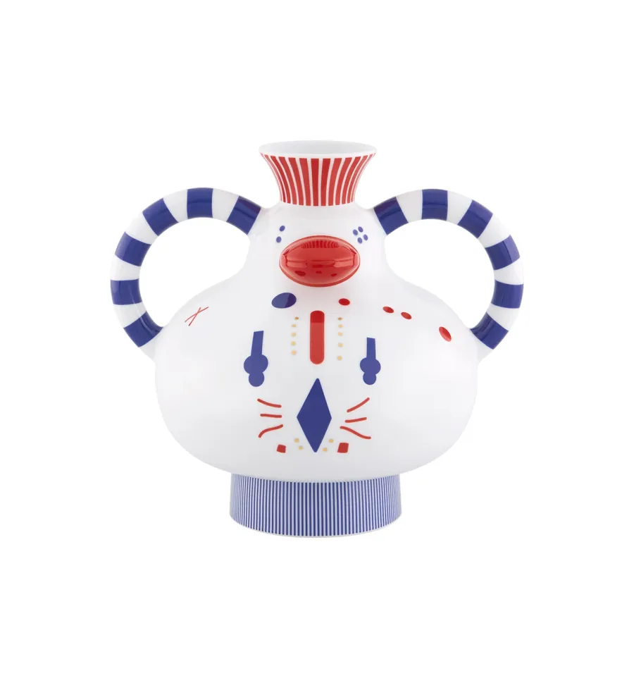 obrazek 1 Ozdobny porcelanowy wazon w kształcie kurczaka - Vista Alegre