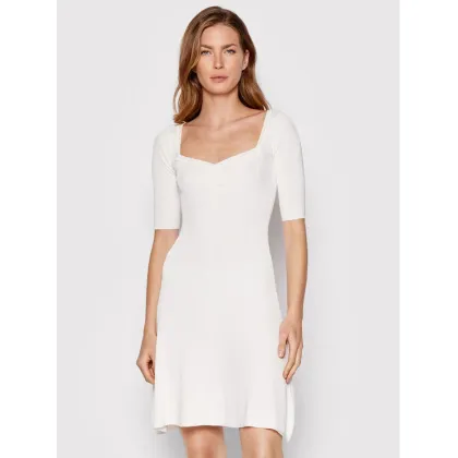 Zdjęcie Guess Sukienka codzienna W2YK53 Z30K0 Biały Flare Fit