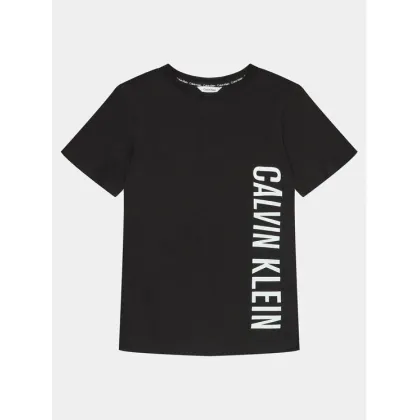 Zdjęcie Calvin Klein Swimwear T-Shirt Logo KV0KV00040 Czarny Regular Fit
