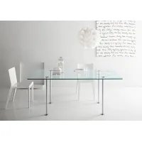 Zdjęcie Luksusowy szklany stół w stylu nowoczesnym - Tonelli Design