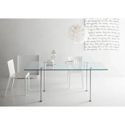 Zdjęcie Luksusowy szklany stół w stylu nowoczesnym - Tonelli Design