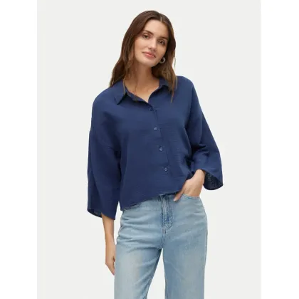 Zdjęcie Vero Moda Koszula Natali 10279685 Granatowy Standard Fit
