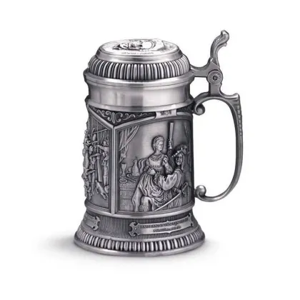 Zdjęcie Niesamowity pewterowy kufel do piwa 0,5l
