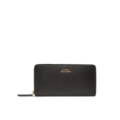 Zdjęcie Tommy Hilfiger Duży Portfel Męski Th Leather Slg Lrg Za AW0AW17498 Czarny