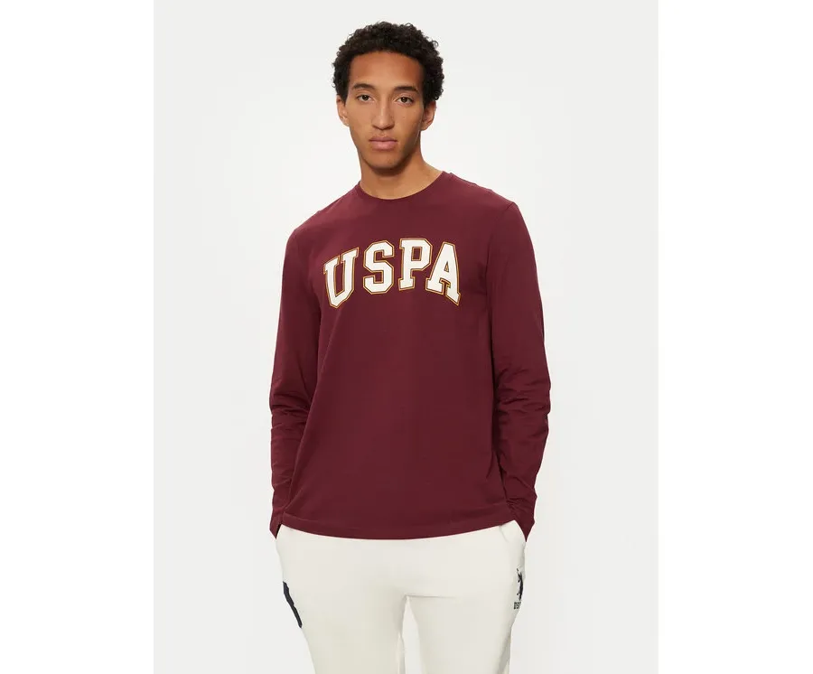 obrazek 1 U.S. Polo Assn. Longsleeve MUP2184 Czerwony Regular Fit