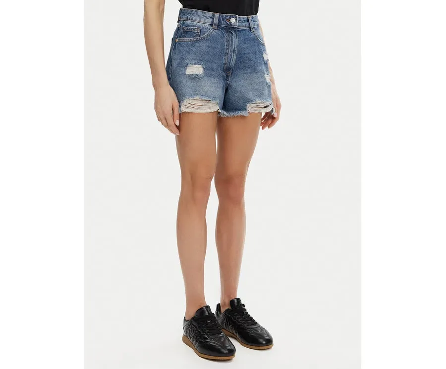 obrazek 1 Silvian Heach Szorty jeansowe GPP25123SH Granatowy Regular Fit