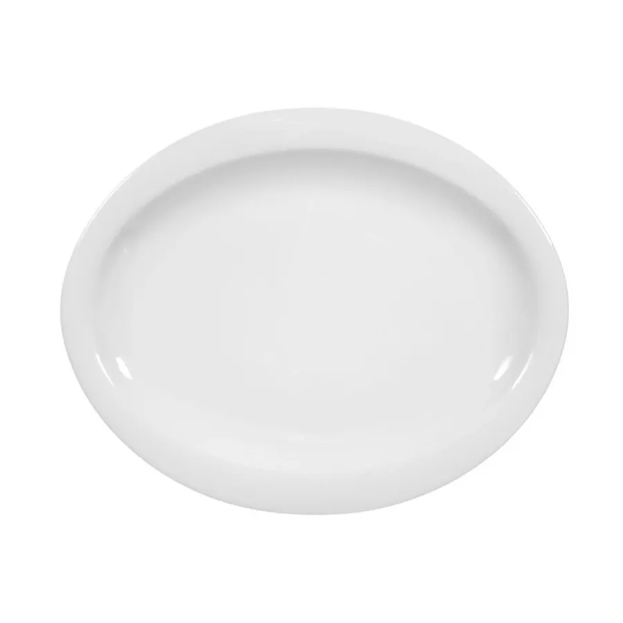 obrazek 1 Piękny owalny porcelanowy talerz śniadaniowy 25x20 cm - Seltmann Weiden